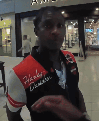 Young thug shrug
