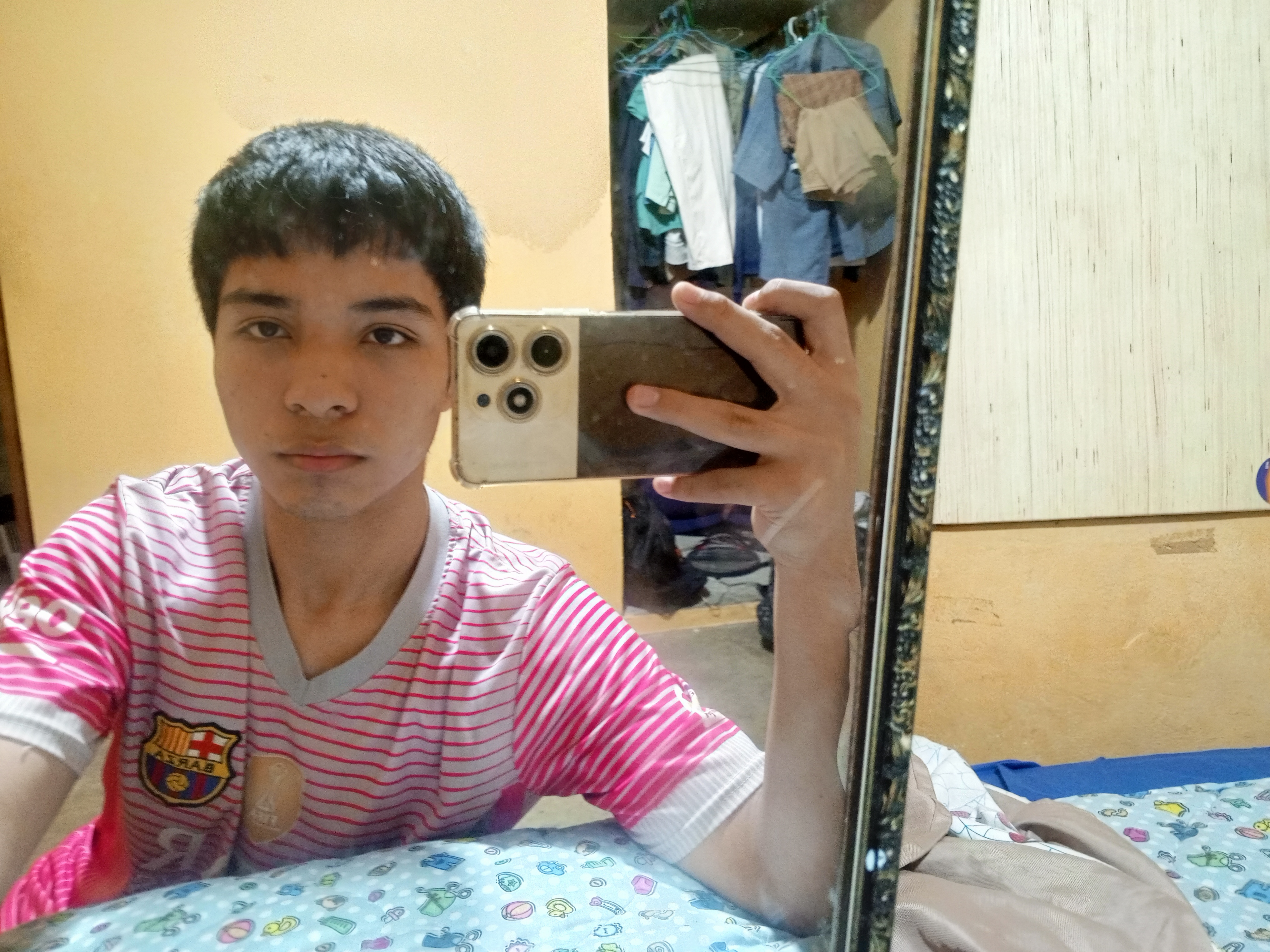 I started out looking like this...