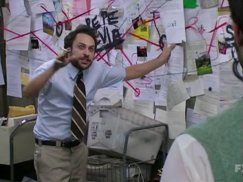 Charlie conspiracy always sunny in philidelphia meme template regular eb8e60f6