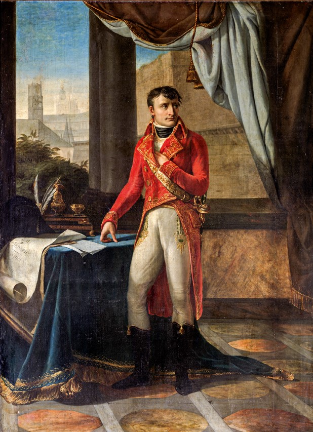 First Consul Napoleon Bonaparte by Marie Guillemine Benoist Gent