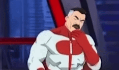 Omni man laughing