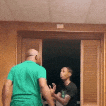 Bald man