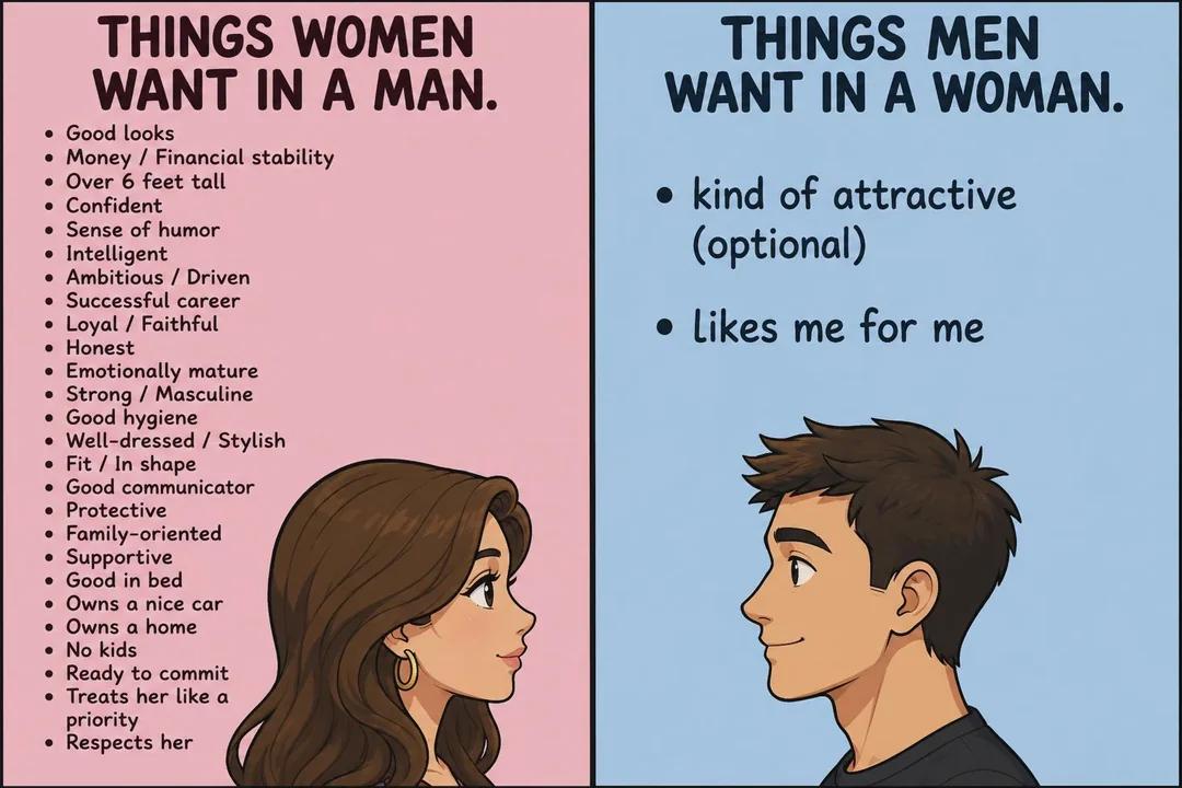 Male vs female