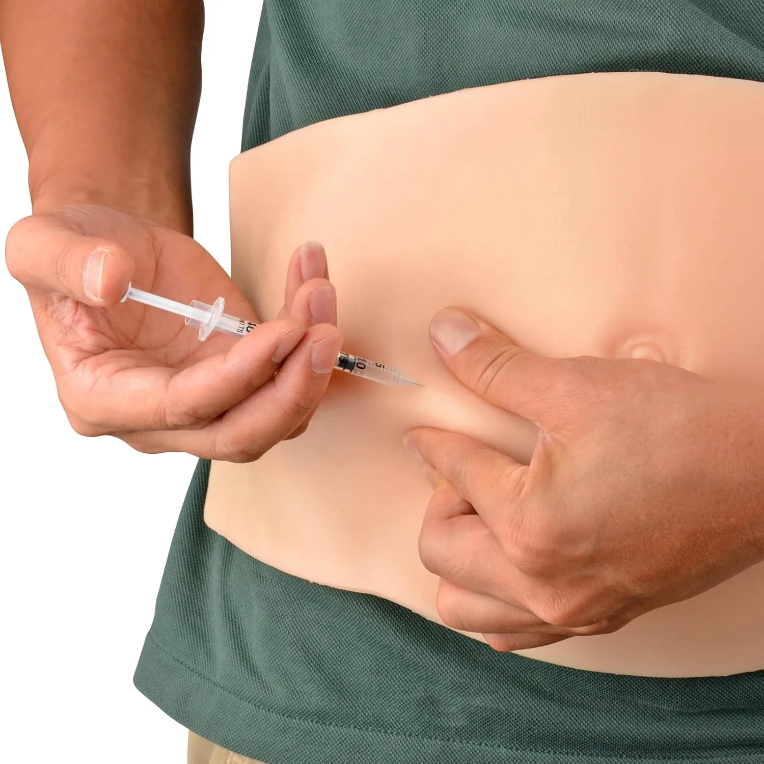 Belly injection simulator 12