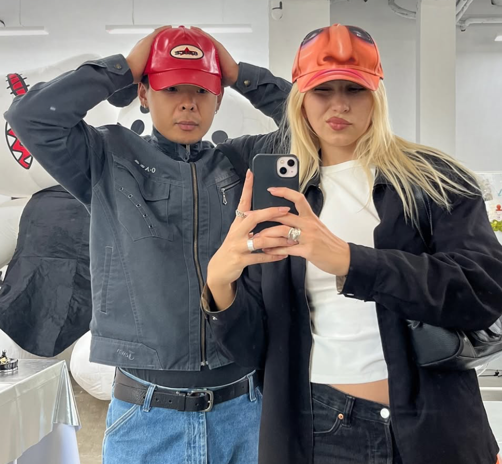 Couple selfie