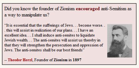 Herzl anti semites best friends