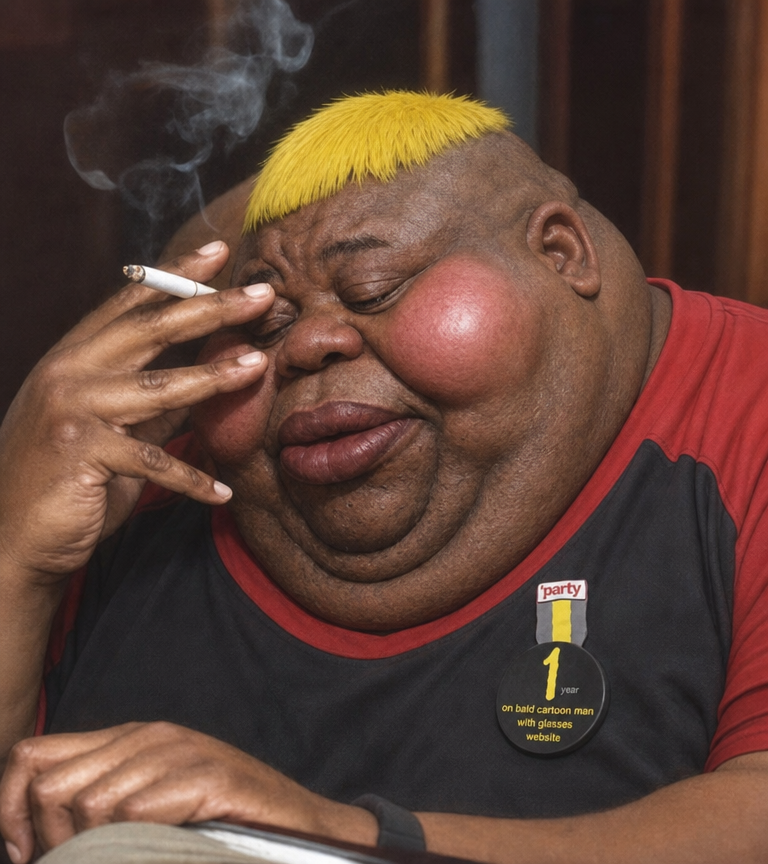 Sad hunk
