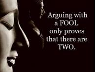 Unwise to argue with a fool. : r/Wiseposting