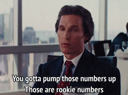 Rookie numbers