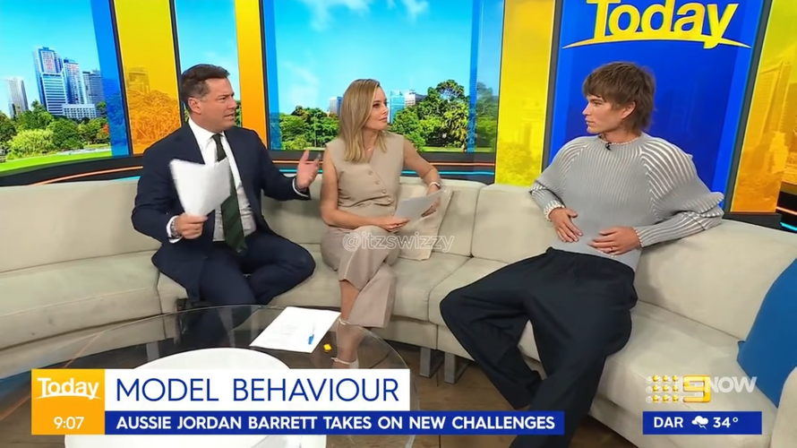 ItzSwizzy   Jordan Barrett Interview With Karl and Ally For The Today Show Australia 2022 ql 