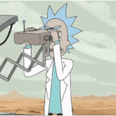 Rick and morty talking cat