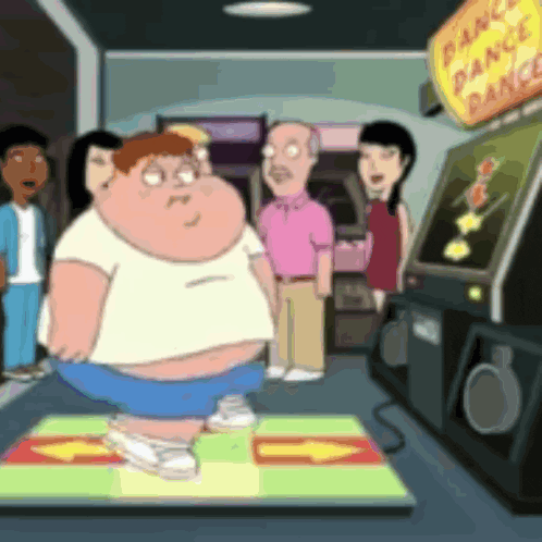 Fat kid ddr