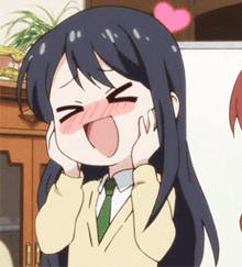 Anime heart touching