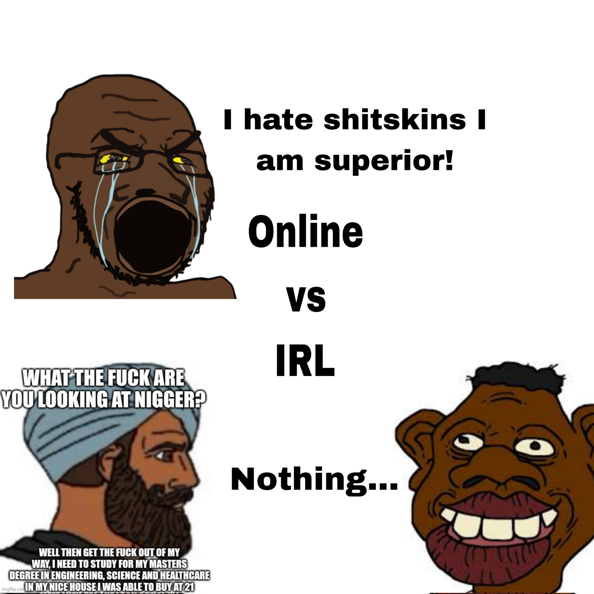 247471   soyboorucom   beard big lips big teeth crying deformed india india was aryan first l
