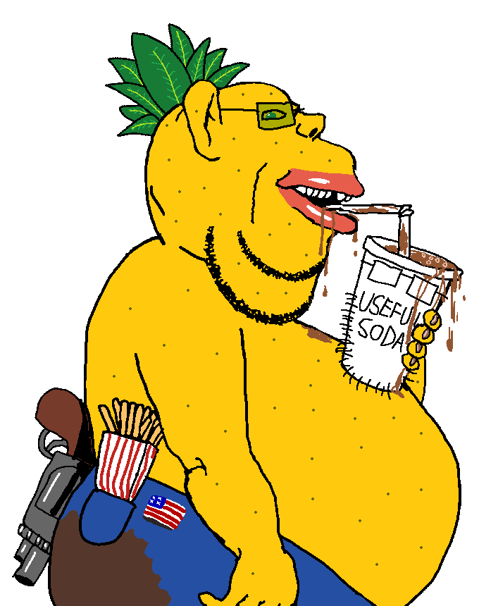 289802   soyboorucom   1soyjak amerimutt belly big belly chin clothes double chin drink drink
