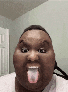 Black black fat guy