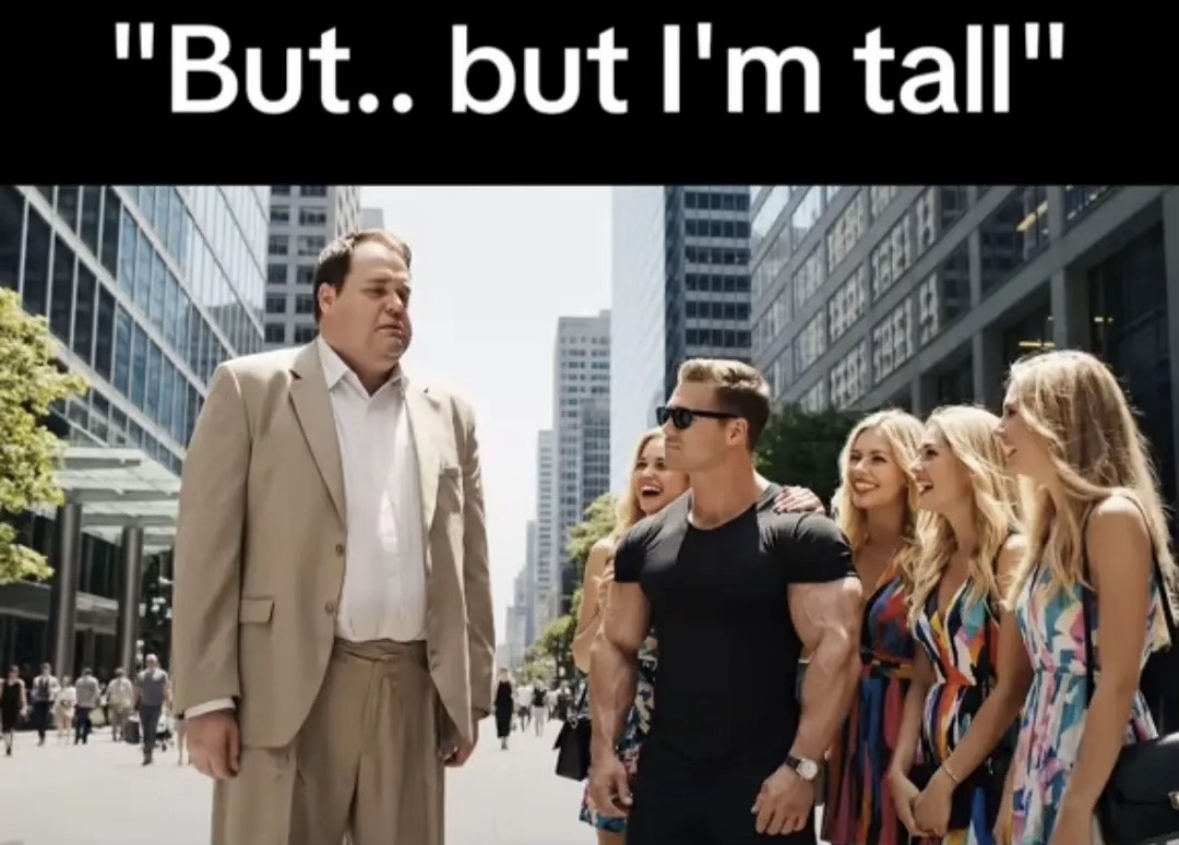 But im taller