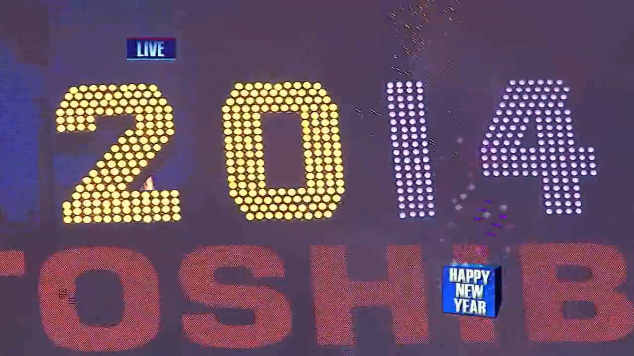 Dick Clarks New Years Rocking Eve With Ryan Seacrest Ball Drop 2014 Extended   0 3 29
