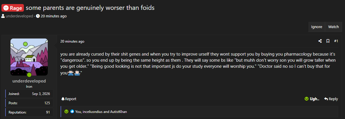 Some parents are genuinely worser than foids   Looksmaxorg   Mens Self Improvement  Aesthet