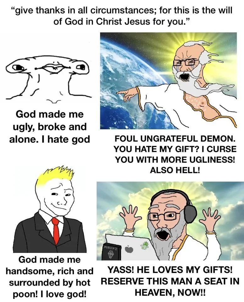 God
